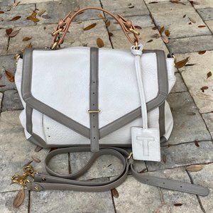 Tory Burch Two Tone 797 Medium Satchel NWOT